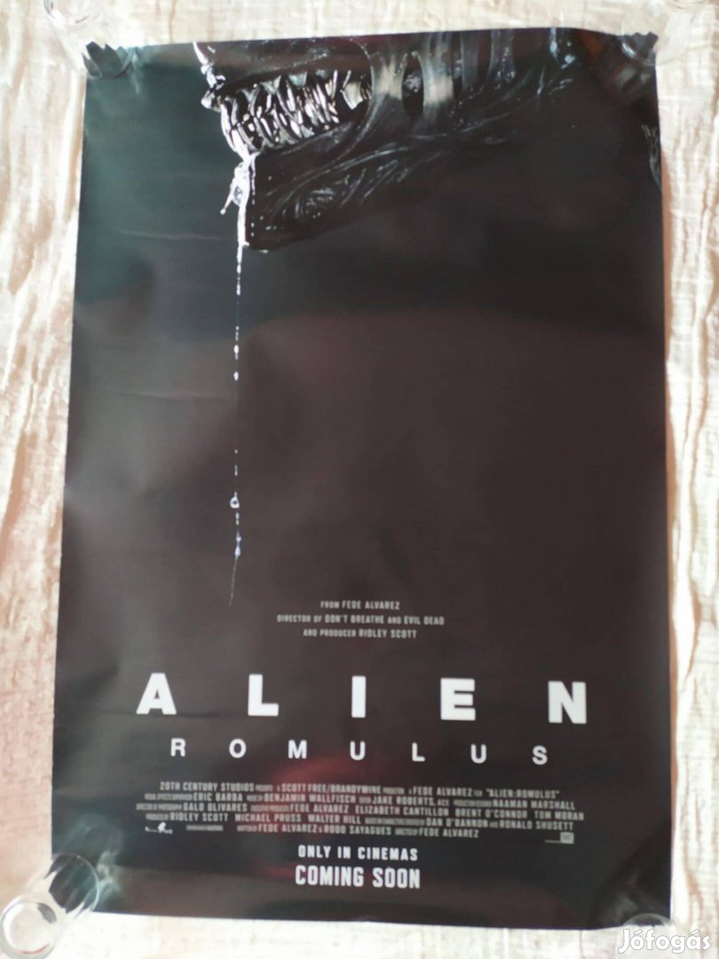 Mozis plakát Alien Romulus 101x68 cm angol (fekete)