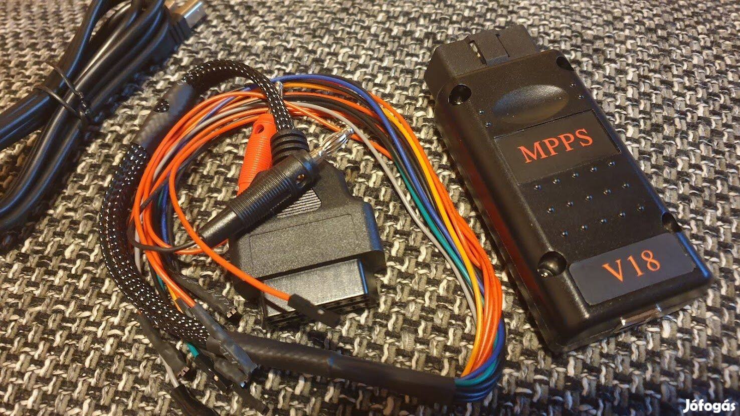 Mpps v18 motorvezérlő ecu író olvasó