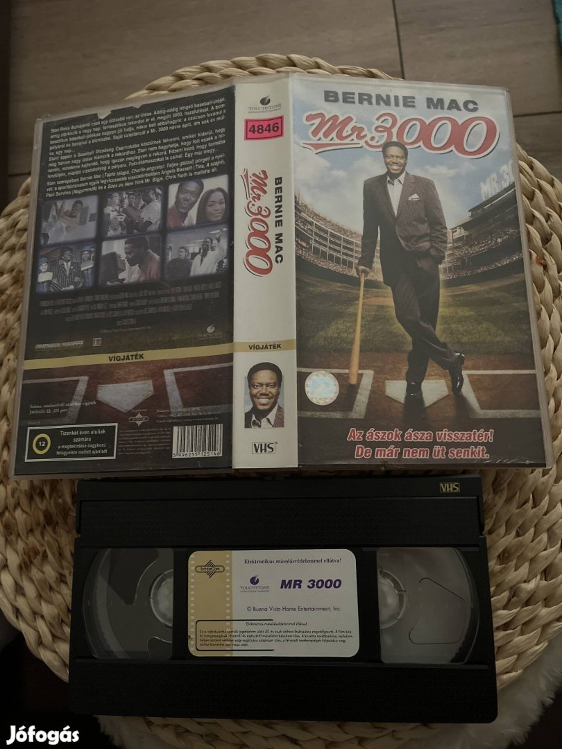 Mr 3000 vhs.  