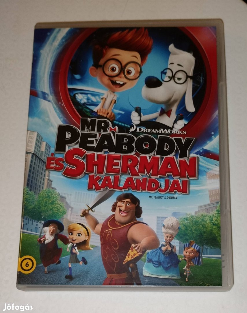 Mr Peabody és Sherman kalandjai dvd