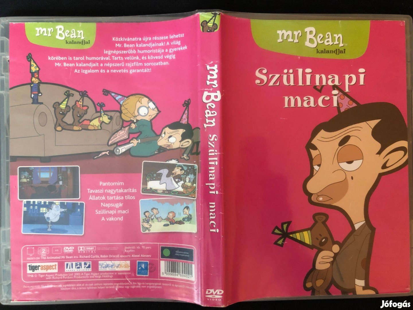 Mr. Bean kalandjai Szülinapi maci DVD