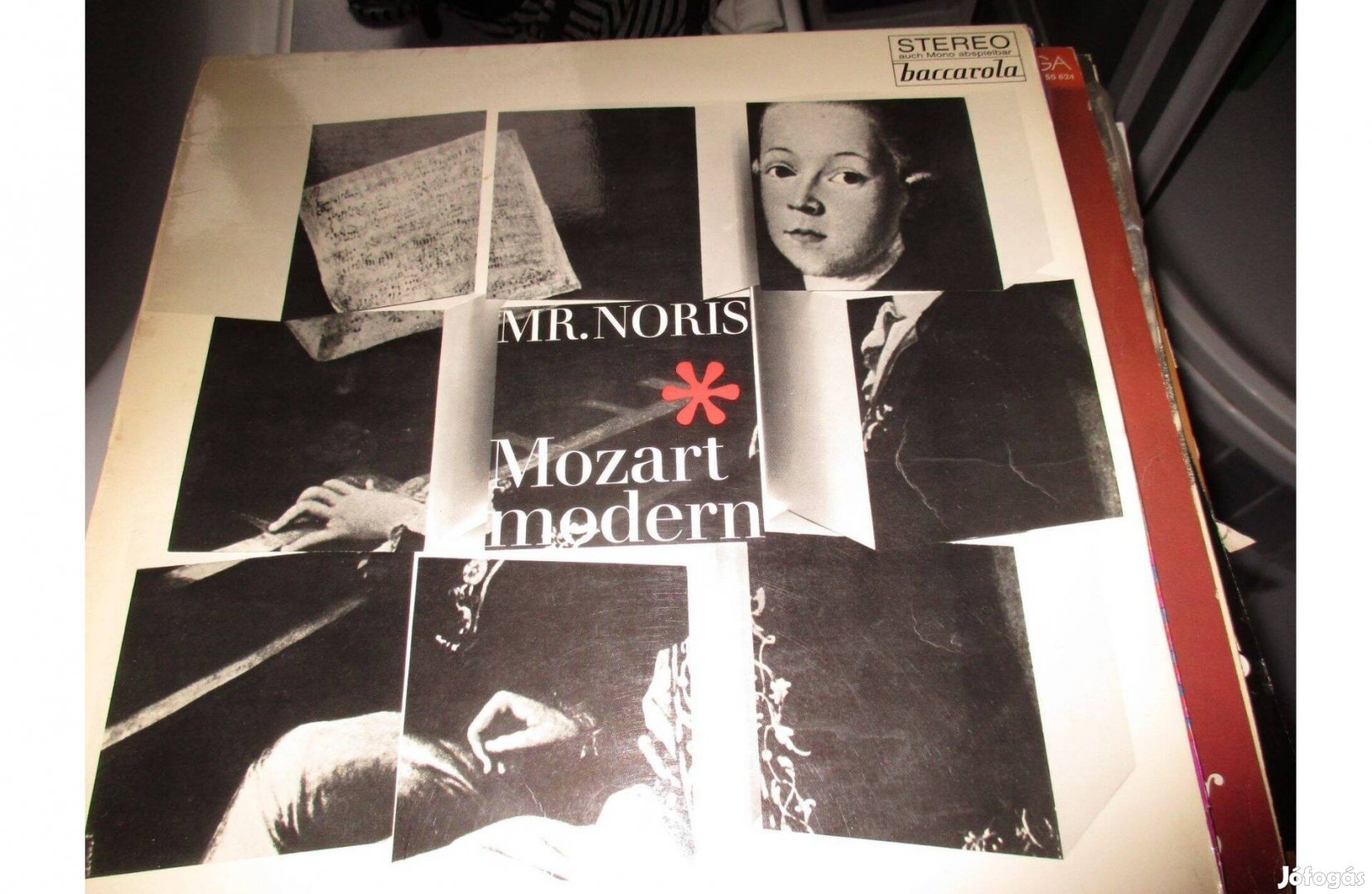 Mr. Noris Mozart modern bakelit hanglemez eladó