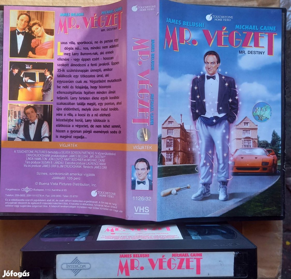 Mr. Végzet - vígjáték vhs - nagytok