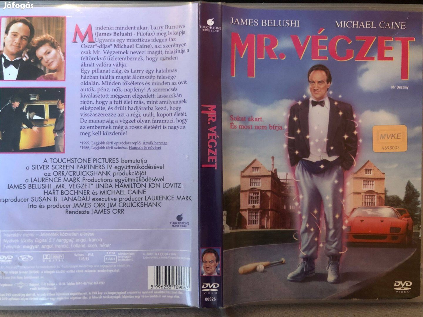 Mr. Végzet (karcmentes, James Belushi) DVD