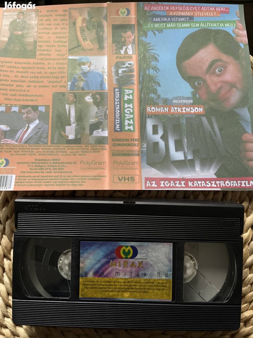 Mr bean az igazi katasztrófafilm vhs m