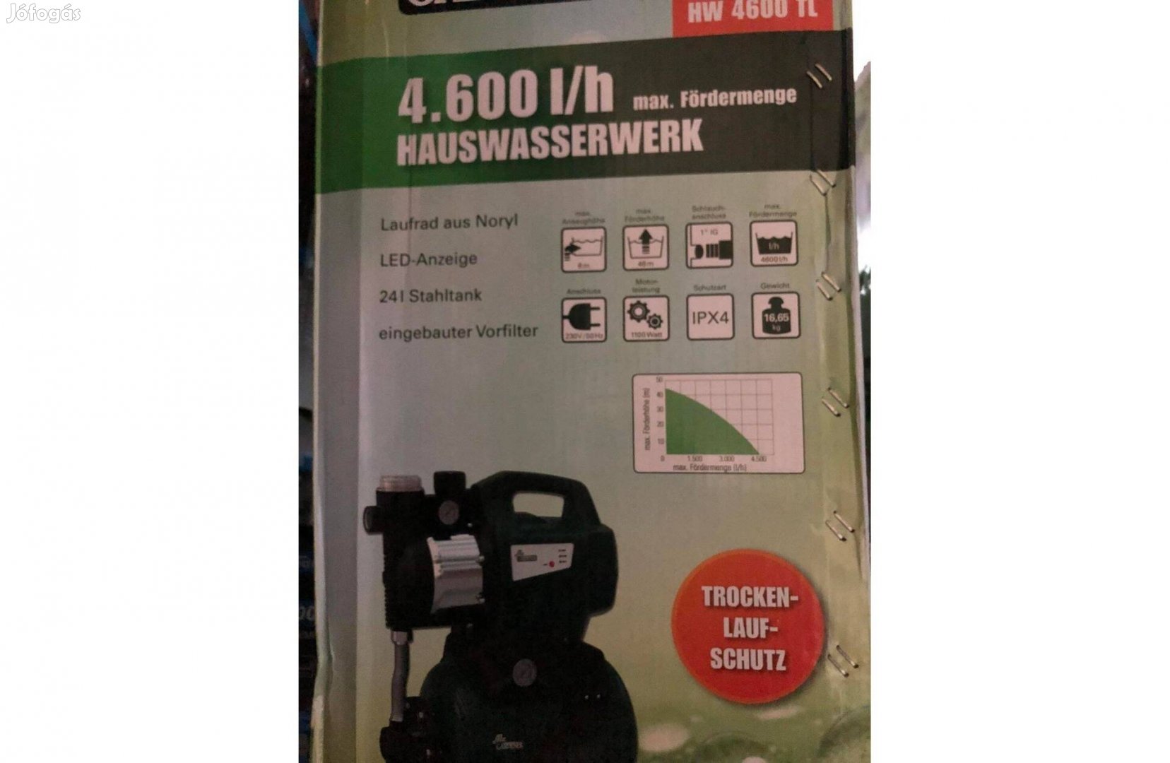 Mr gardener 1100 w házivizmű