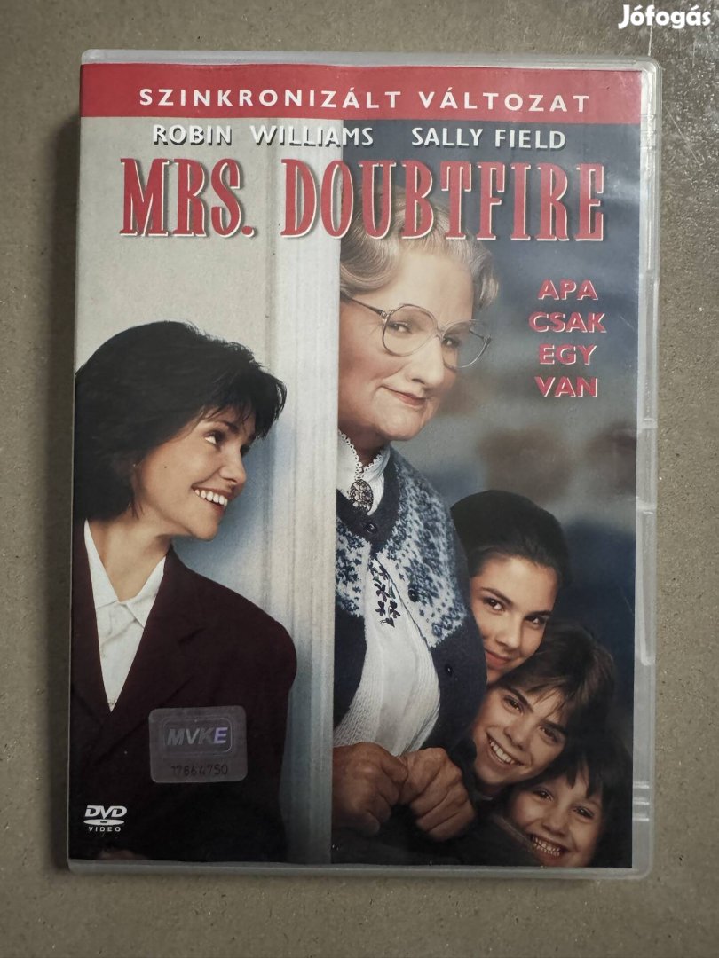 Mrs Dubtfire dvd