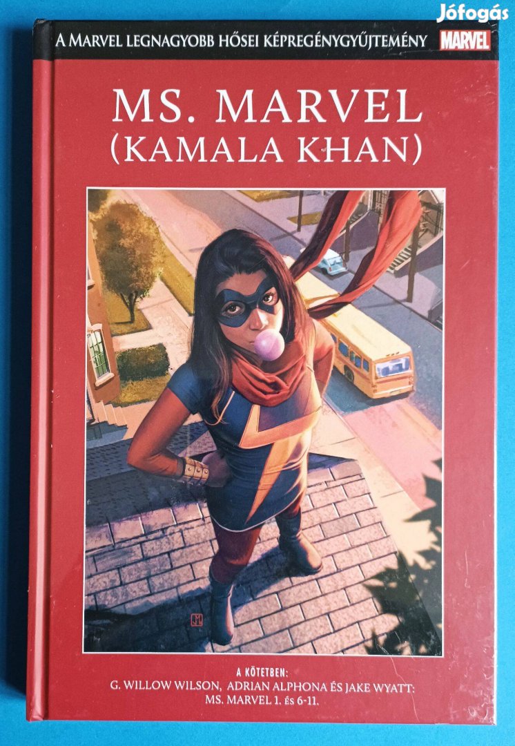 Ms. Marvel Kamala Khan Marvel Legnagyobb Hősei Képregény Új Fóliás!