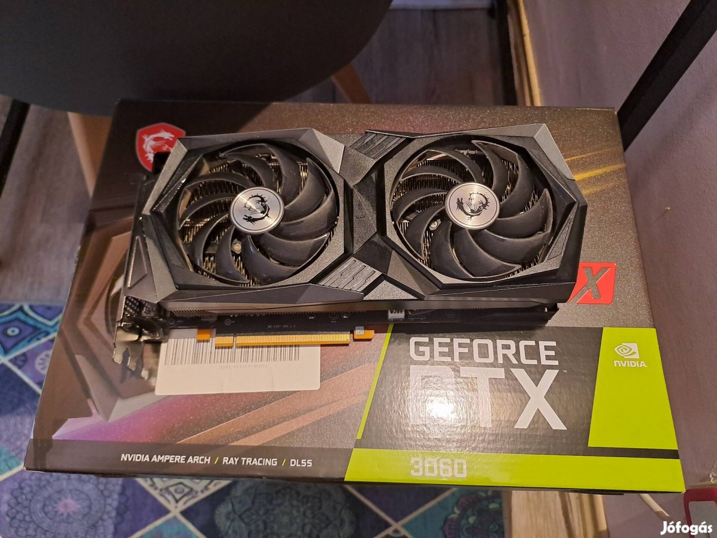 Msi Geforce Rtx 3060 Gaming X 12GB videókártya 2022-es