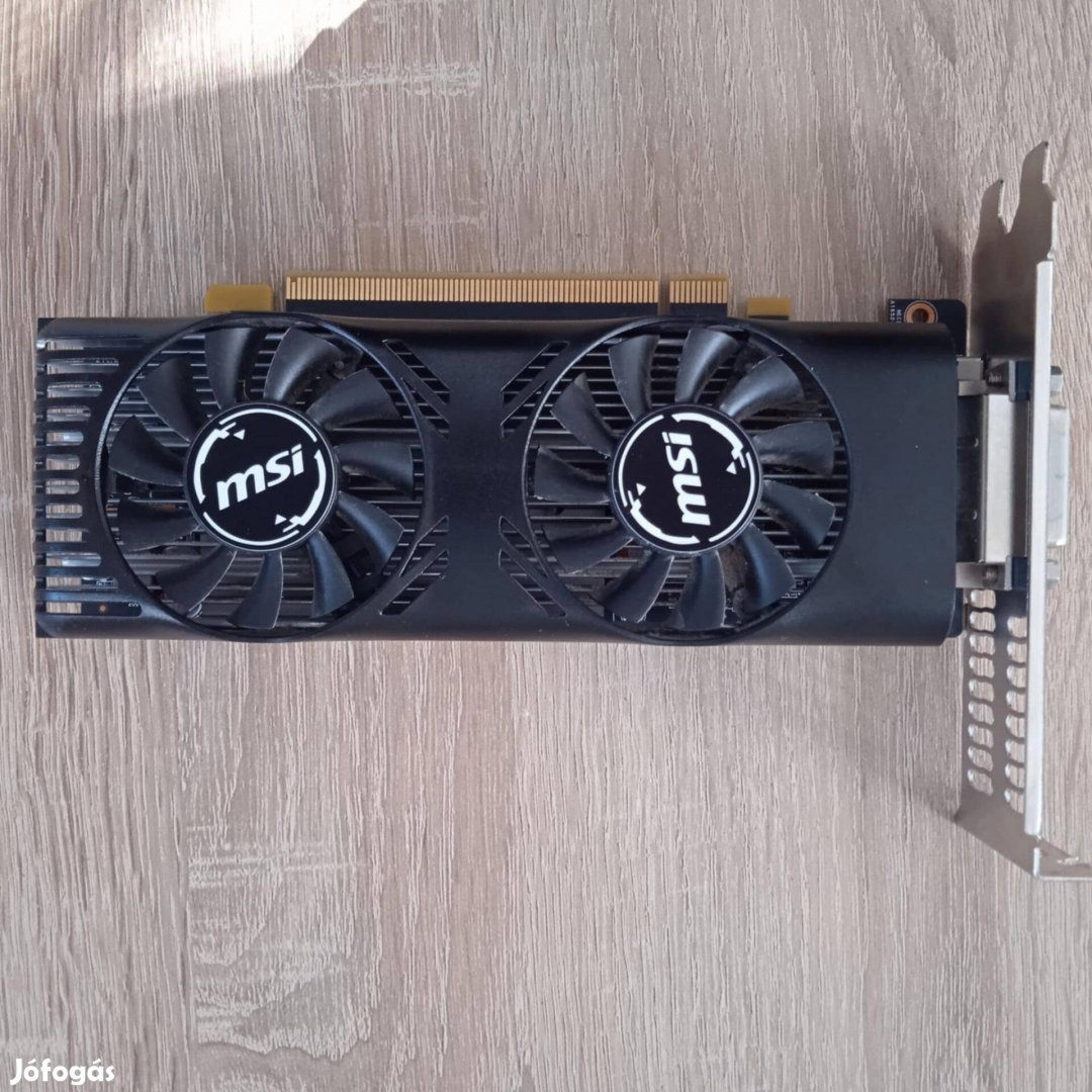 Msi Geforce gtx 1650 4GB 4GT LP OC videokártya