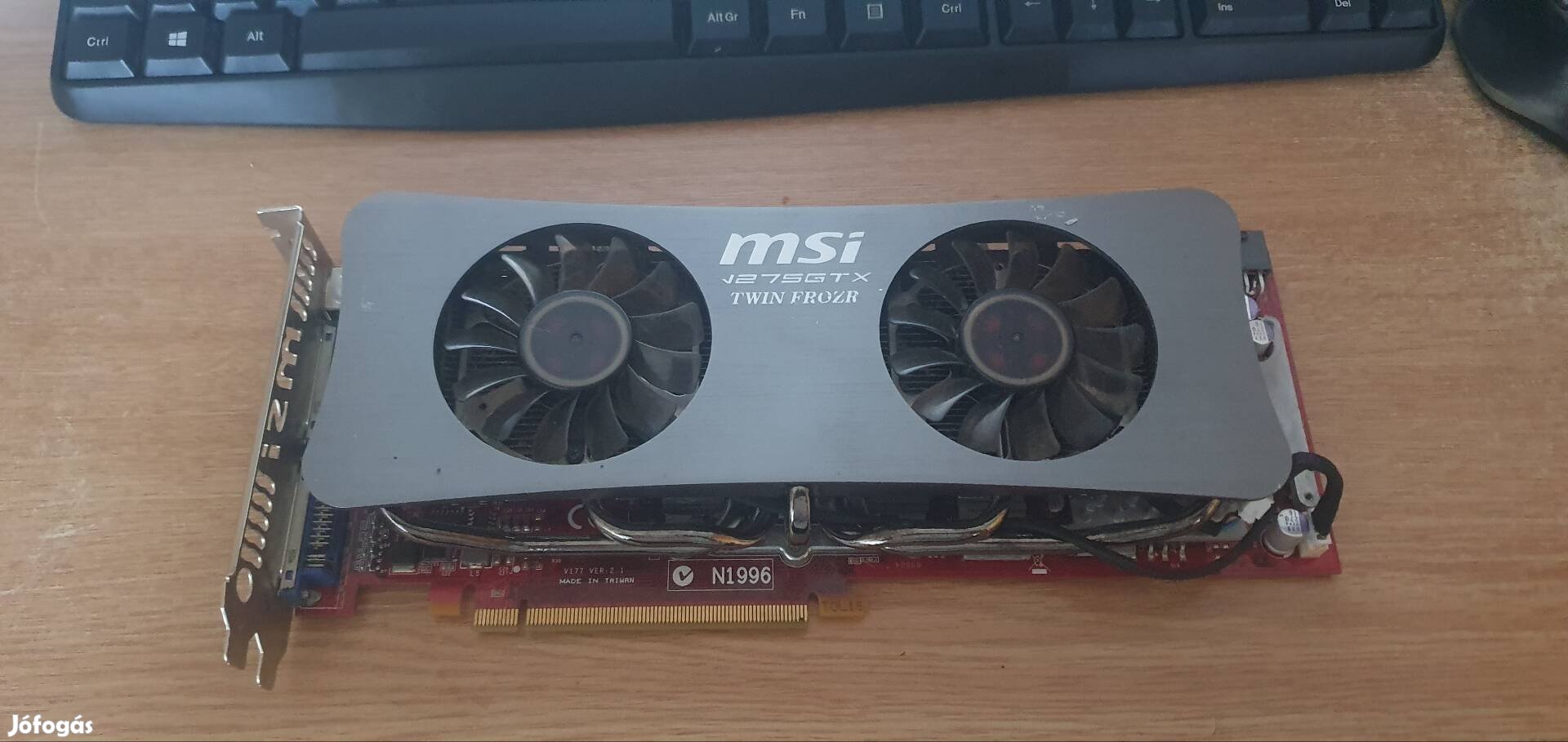 Msi n275 gtx twin frozer 448 bit