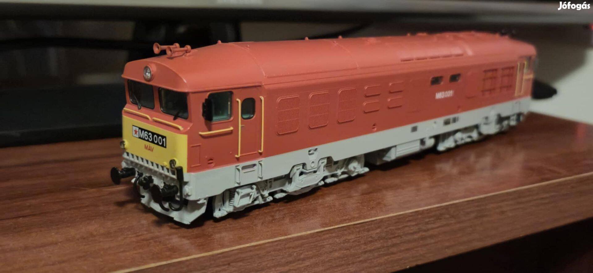 Mtb h0 Digitális M63 001 Mozdony,újszerűen eladó