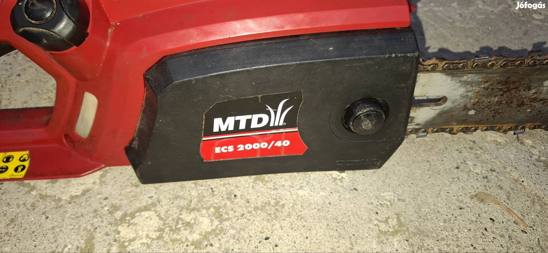 Mtd elektromos láncfűrész 