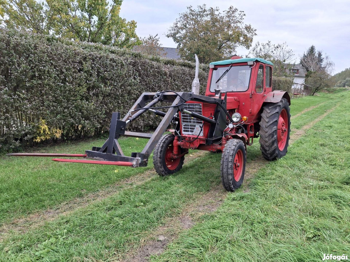Mtz-50-es homlokrakodóval eladó!