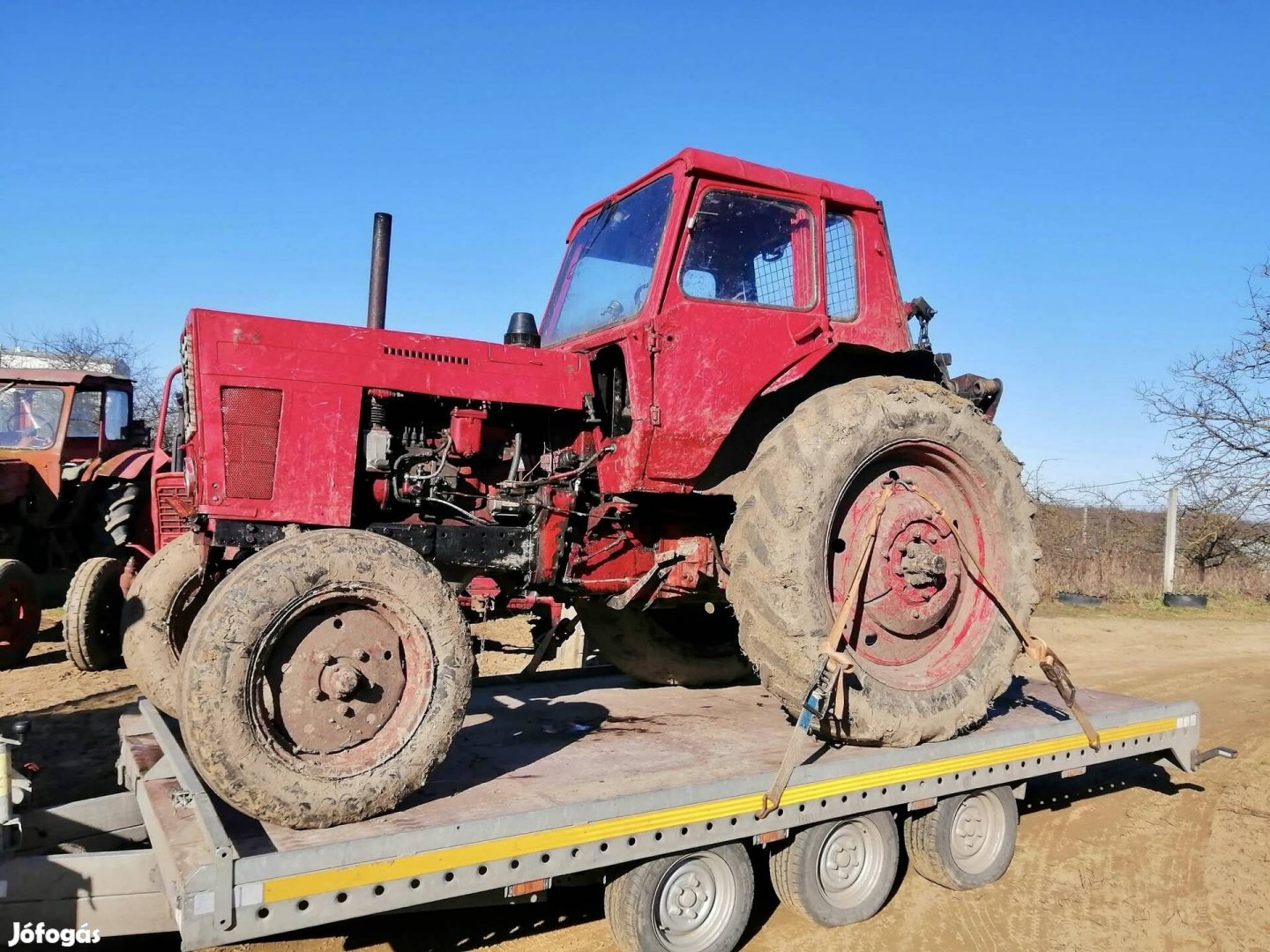 Mtz 80 kisfülkés traktor