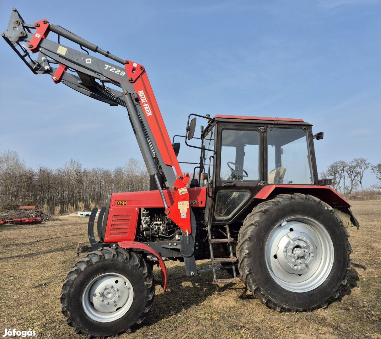 Mtz 820.1 Metal Fach homlokrakodó 