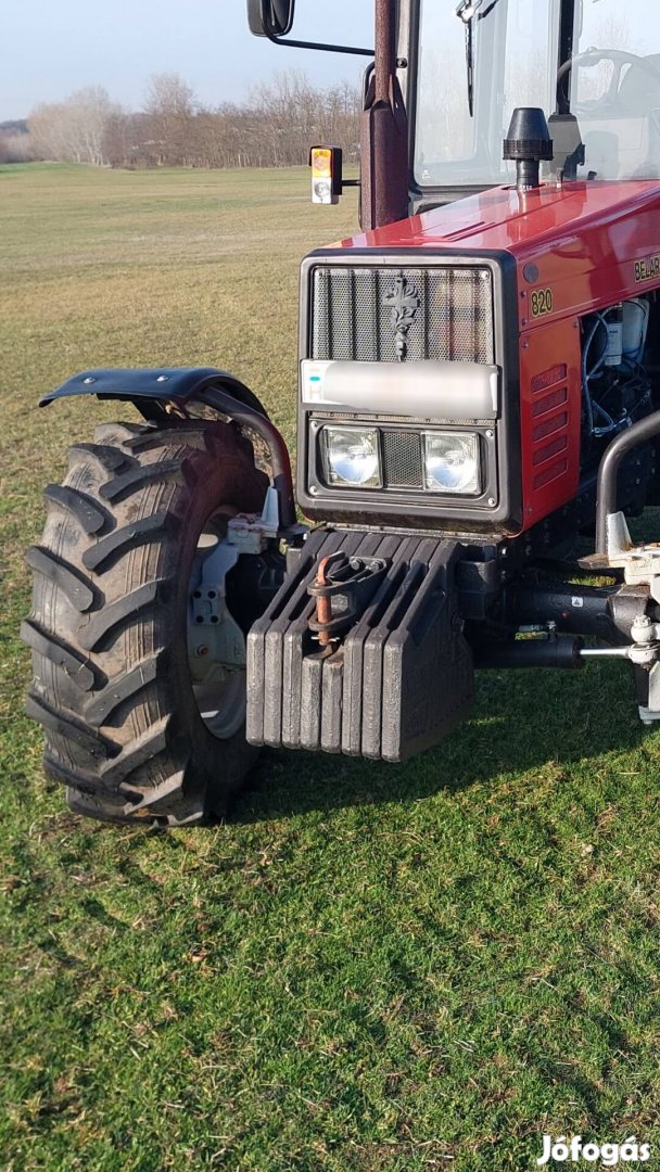 Mtz 820-as traktor eladó