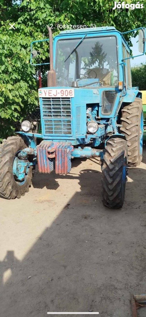 Mtz 82 1994ev műszakival elado.