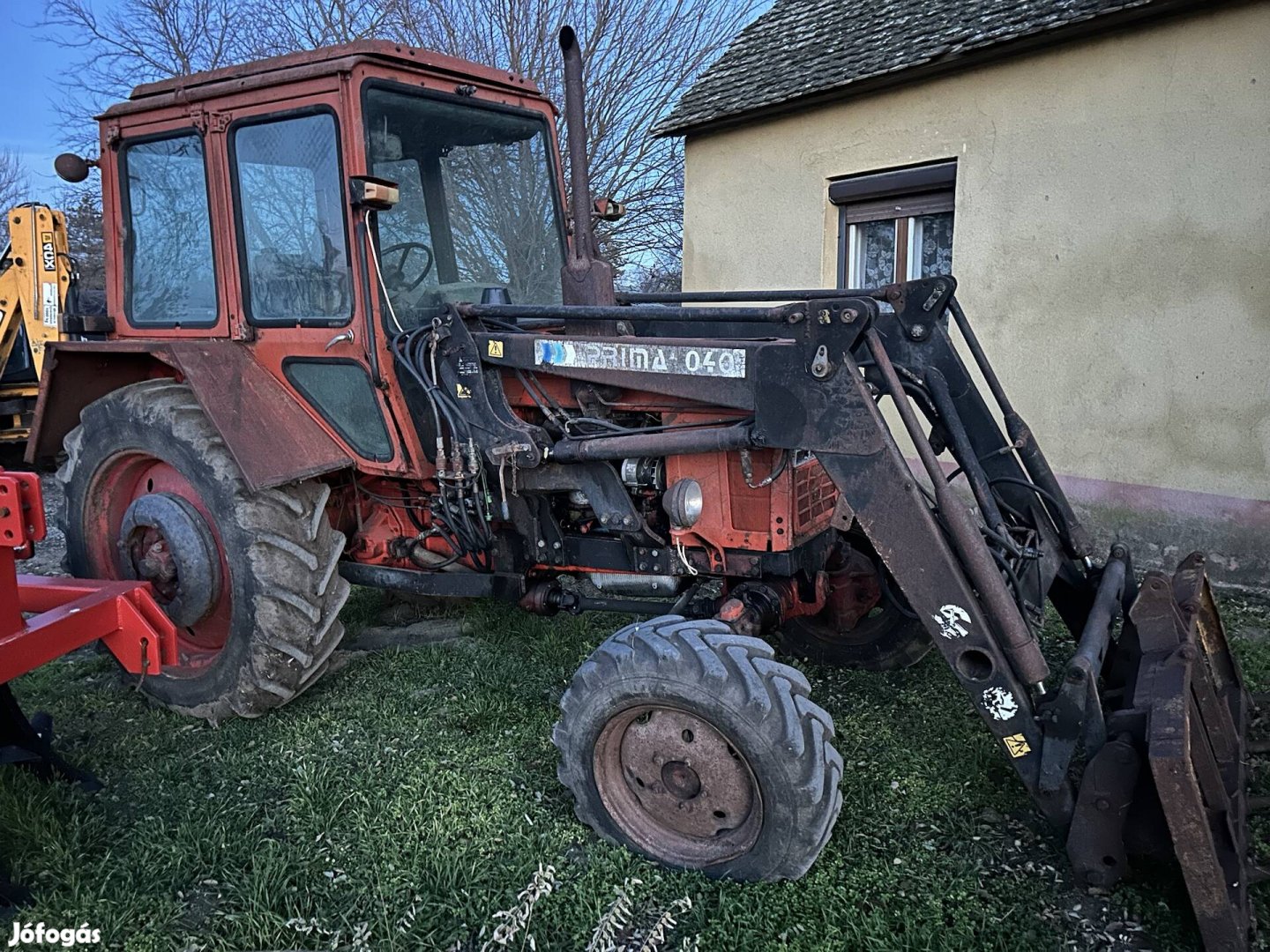 Mtz 82 homlokrakodós