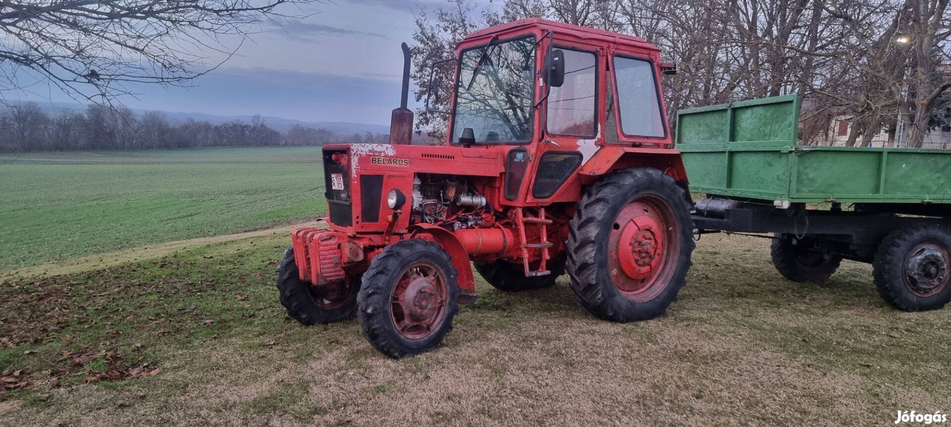 Mtz 82 piros rendszámos