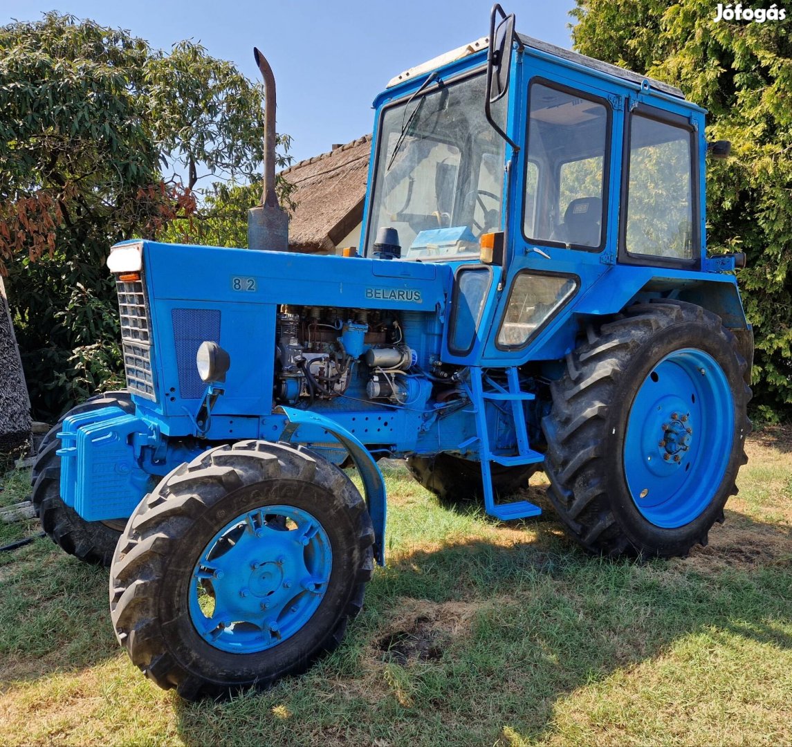 Mtz belarus 82 traktor 4 db új gumival