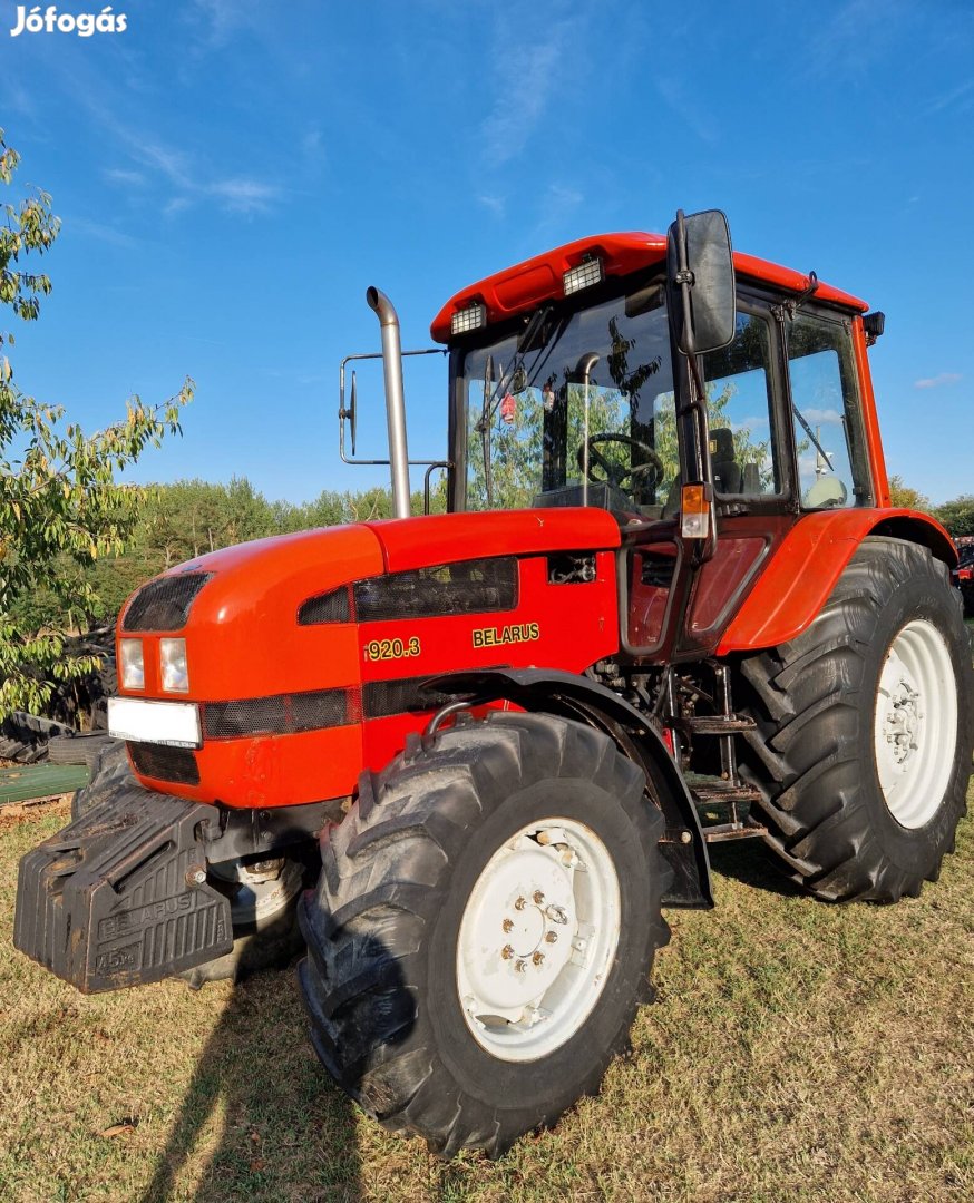 Mtz belarus 920.3 traktor Új gumik