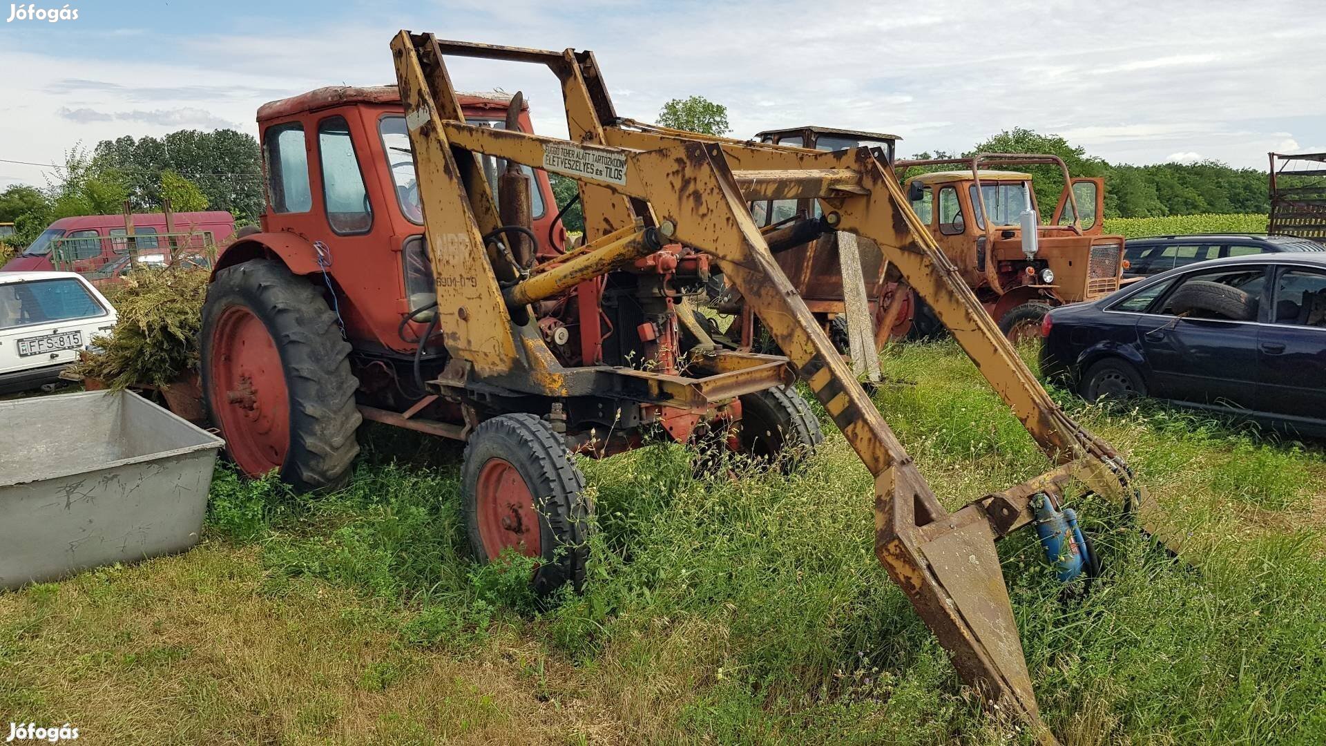 Mtz rakodó eladó vagy csere