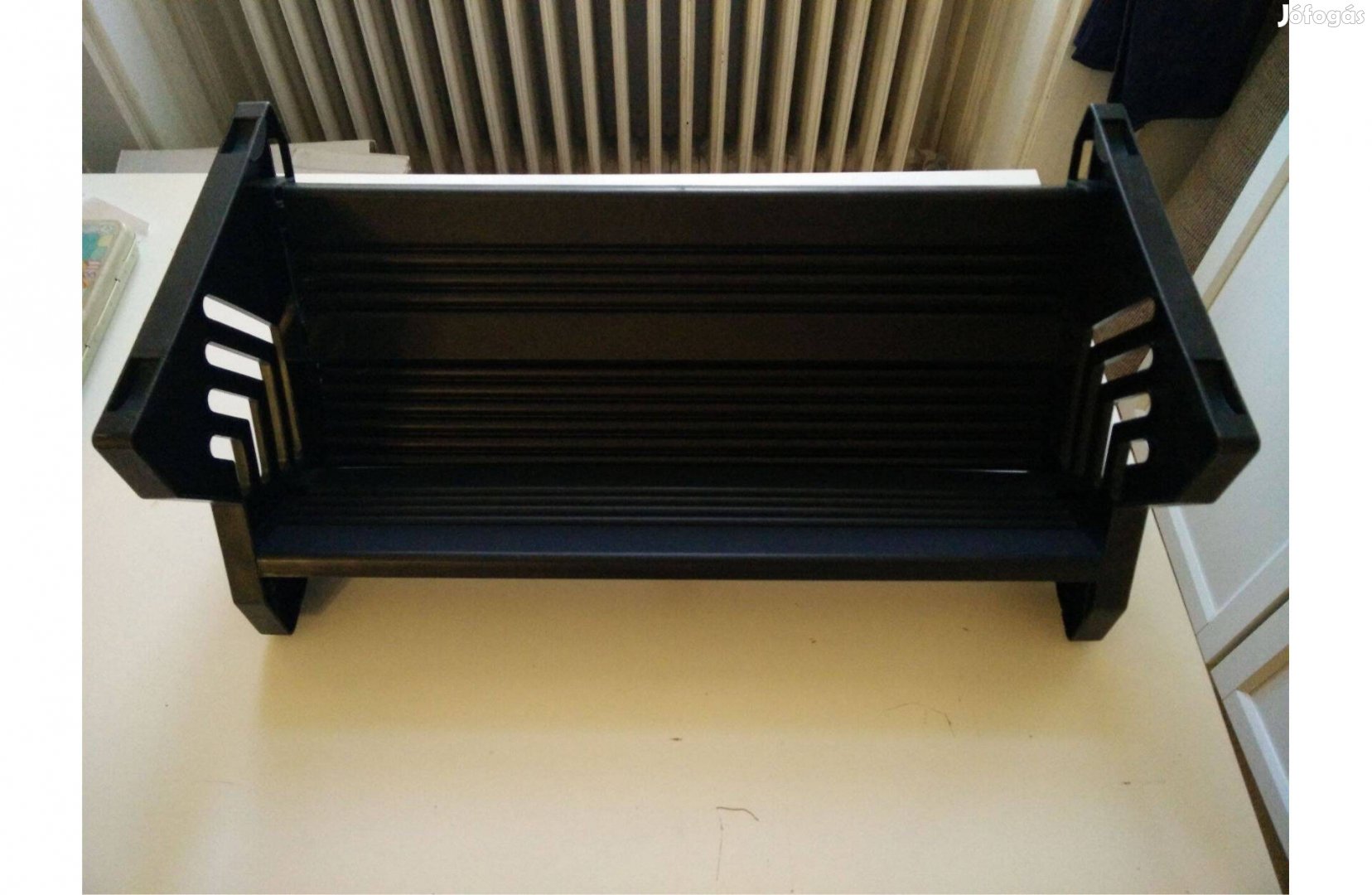 Műanyag CD-DVD-könyv tartó állvány