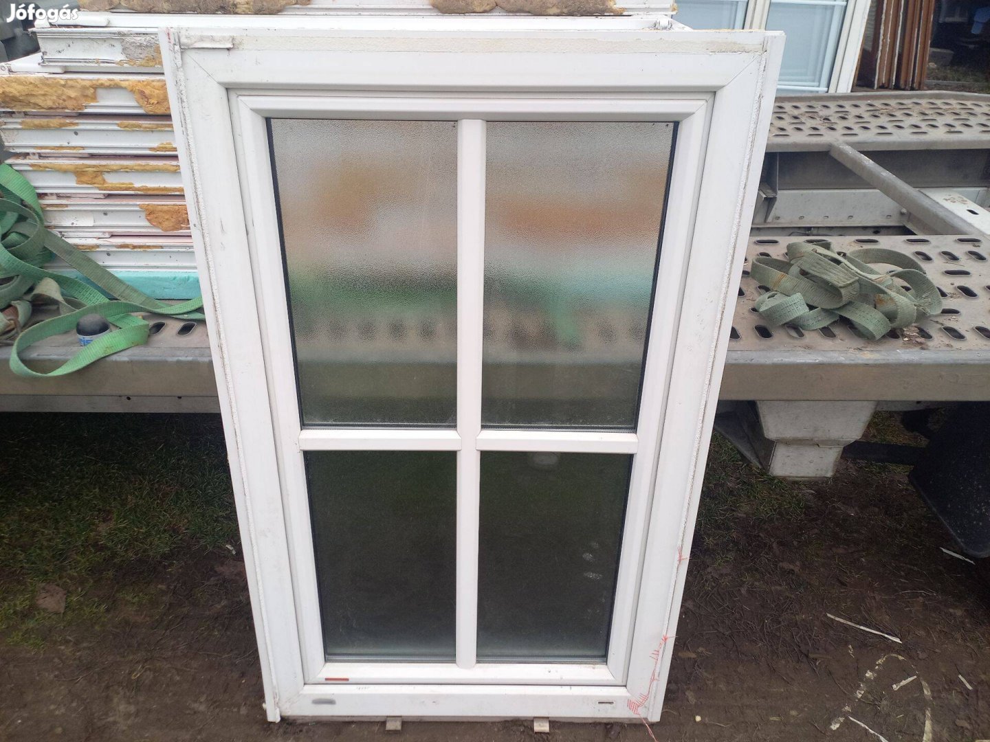 Műanyag ablak ok 78 cm x 125 cm