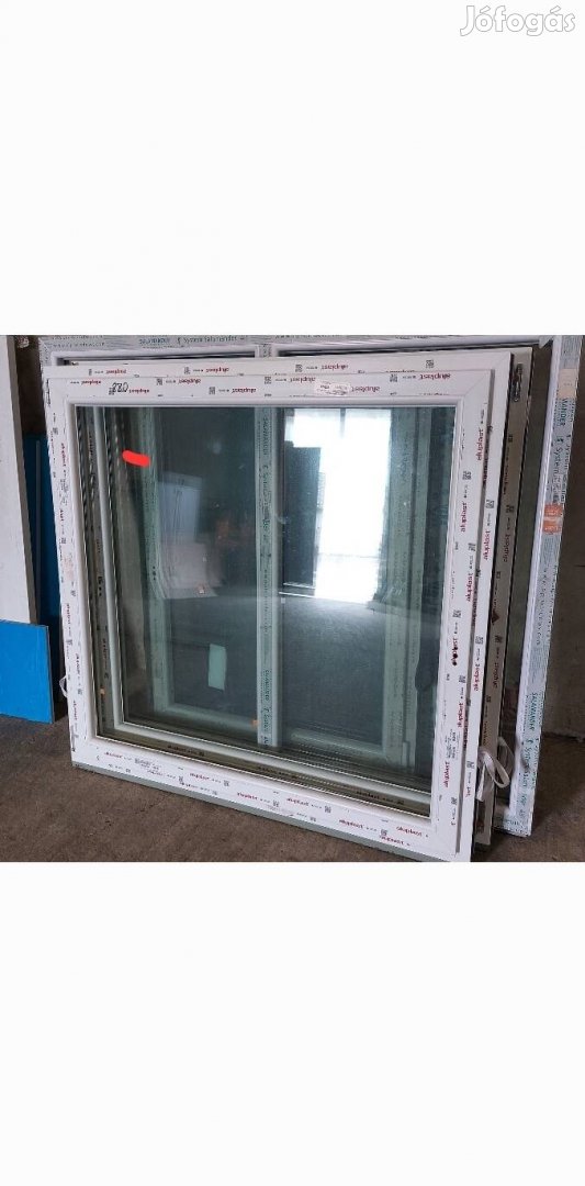Műanyag ablak vadi új, 2 db., 1440x1380 mm. 