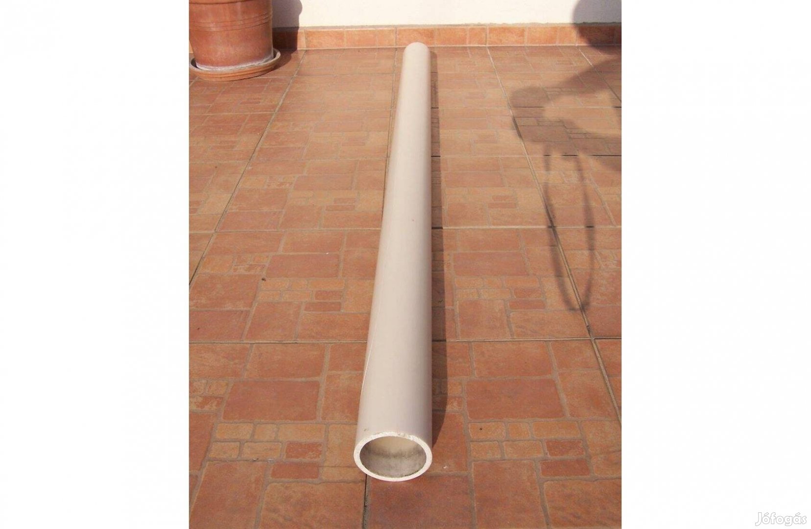 Műanyag cső csövek 160 cm hosszú 90 mm átmérőjű