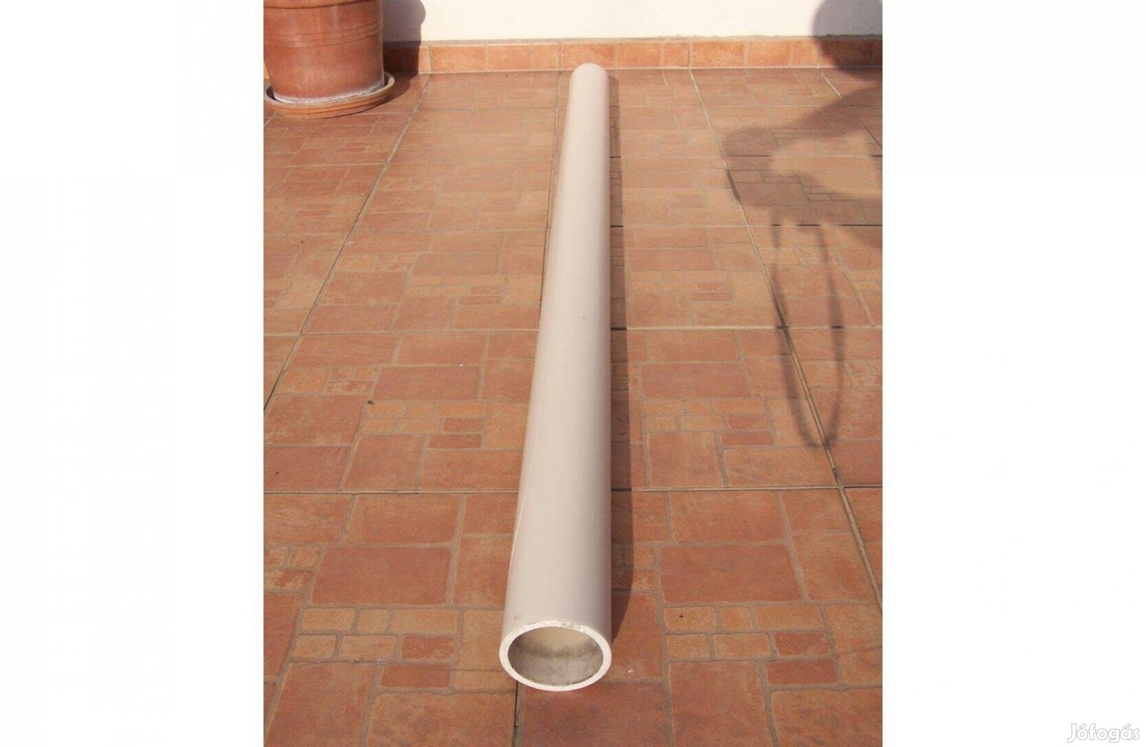 Műanyag cső csövek 160 cm hosszú 90 mm átmérőjű