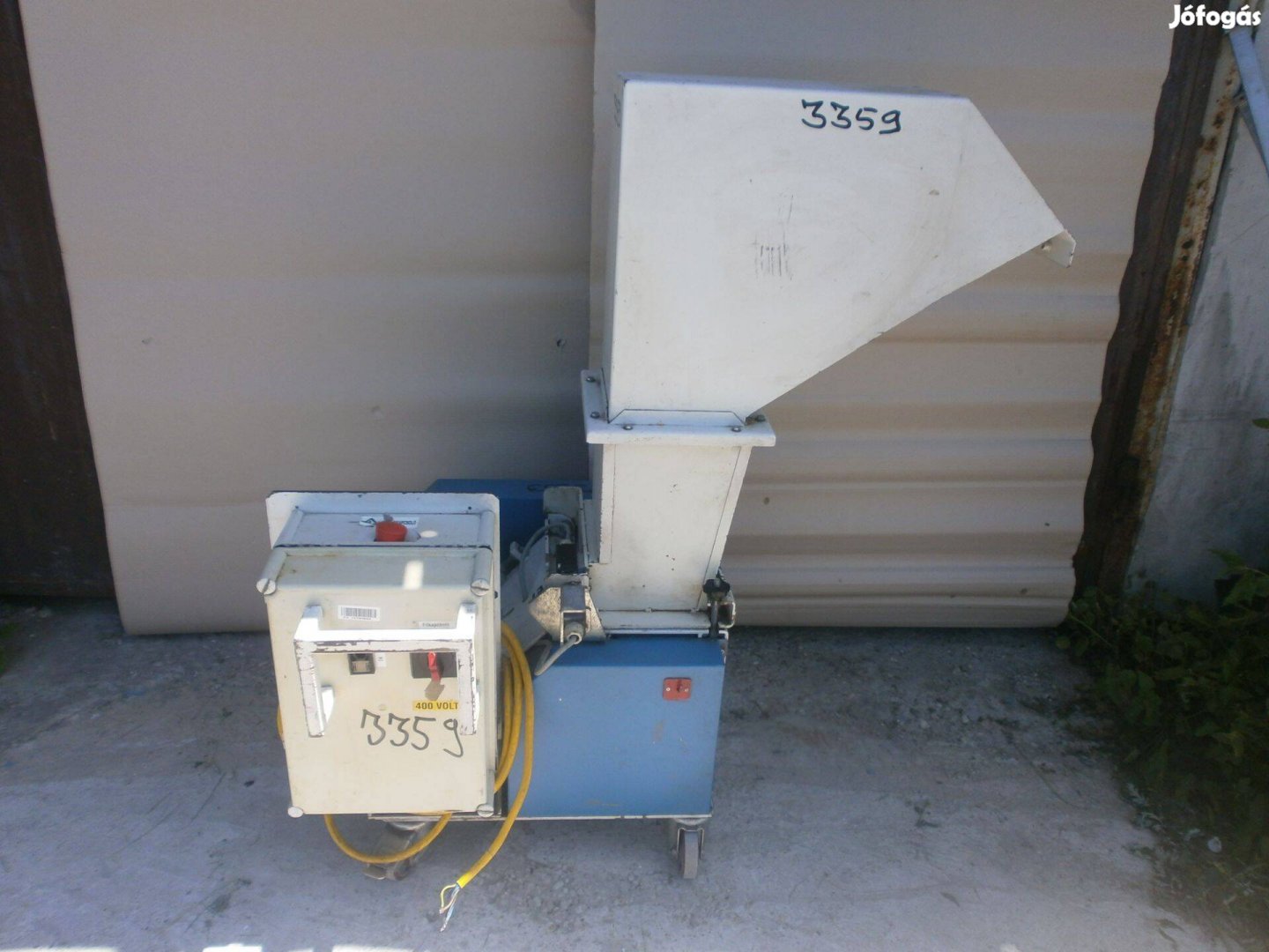 Műanyag daráló granulátor Tria 3359