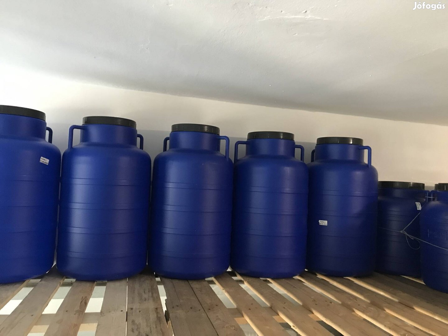 Műanyag hordó, hordó, 60L