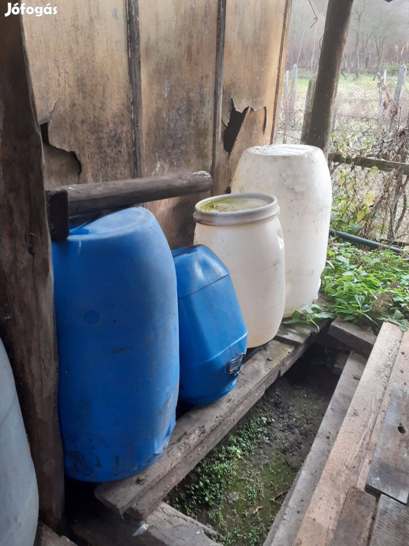 Műanyag hordók eladók !