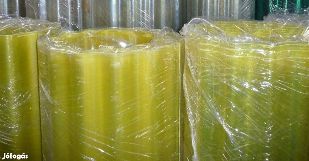 Műanyag hullámlemez sárga, 1,50 x 10 fm, ingyenes országos szállítássa