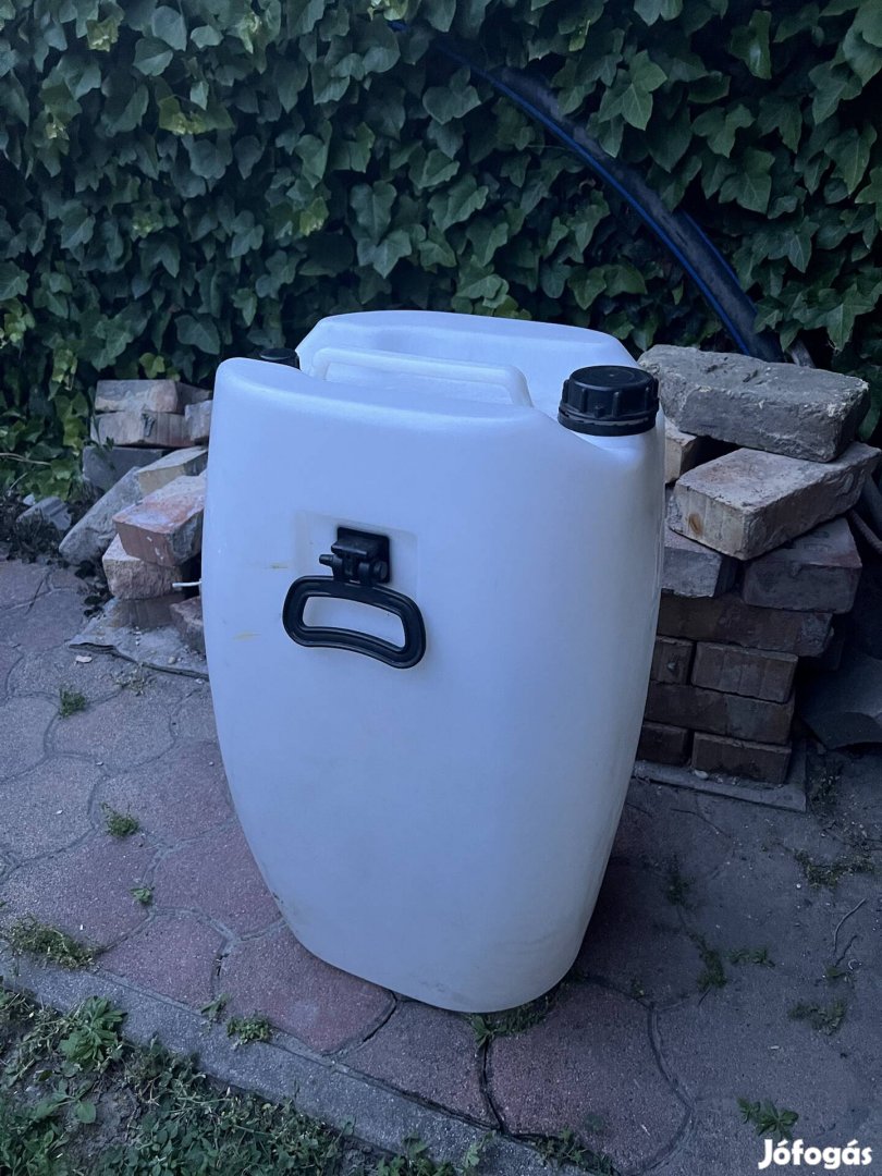 Műanyag kanna 60L-es 