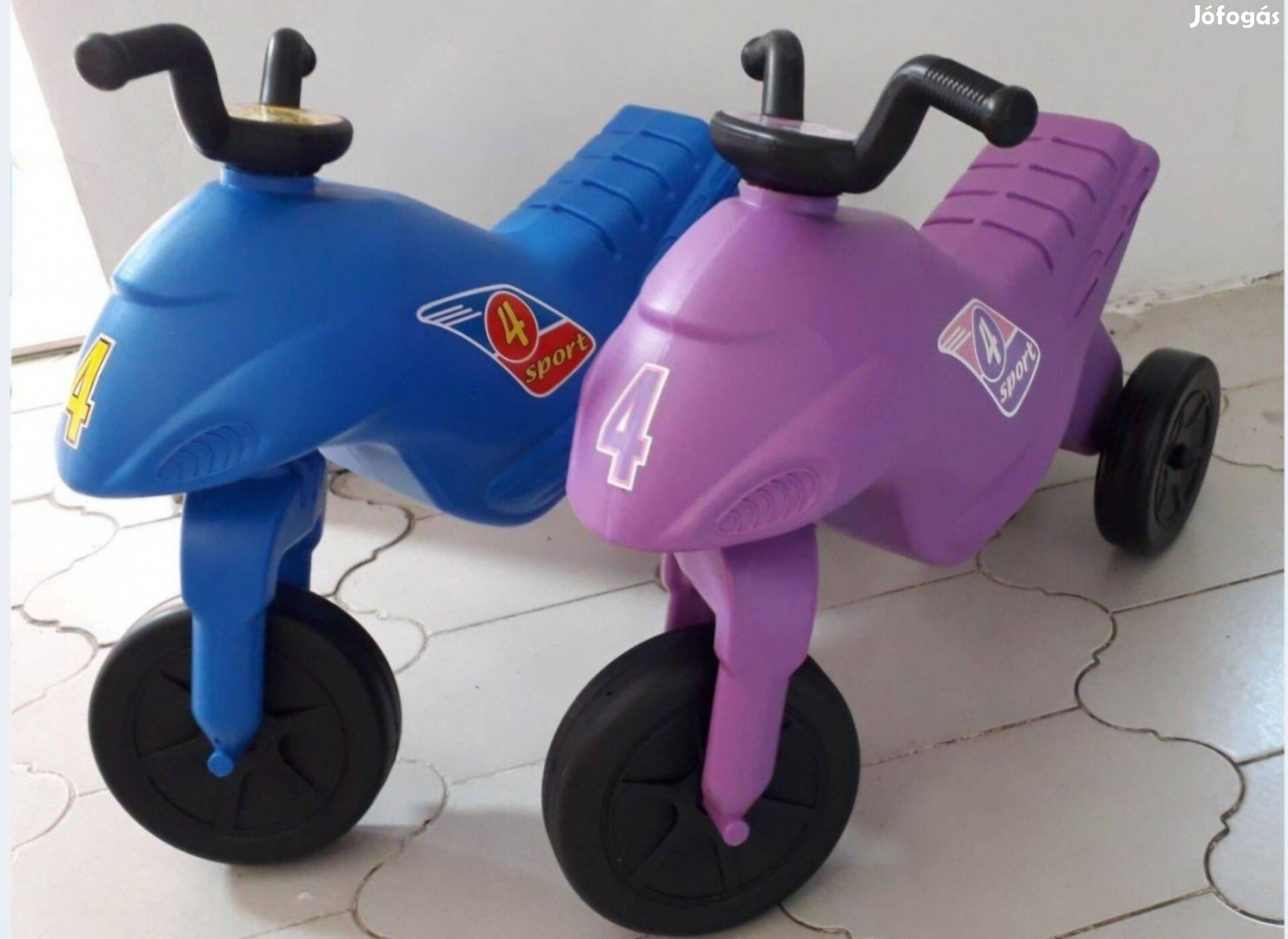 Műanyag kismotor 3-6 éves korig 2 színben