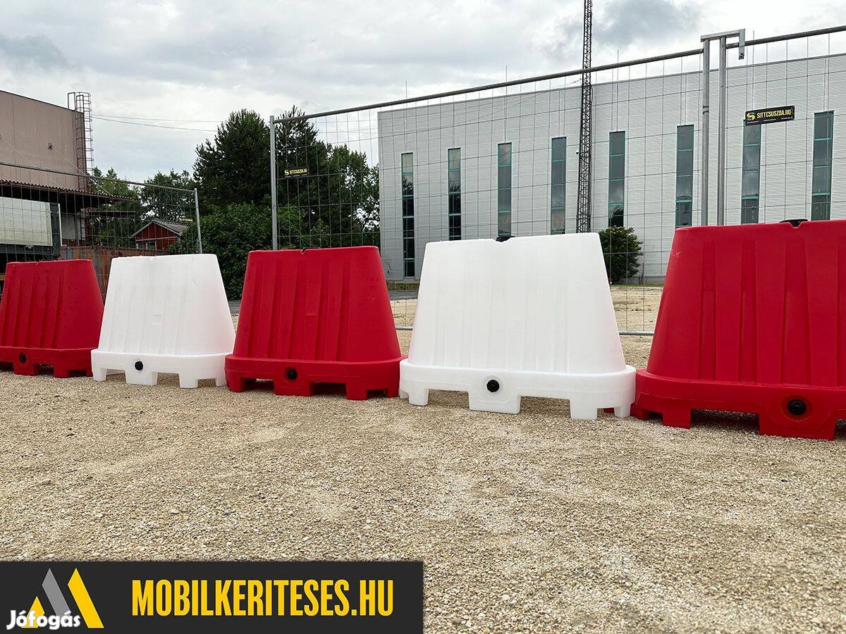 Műanyag kordon, mobilkordon, mobil kordon, útkordon, korlát, bója