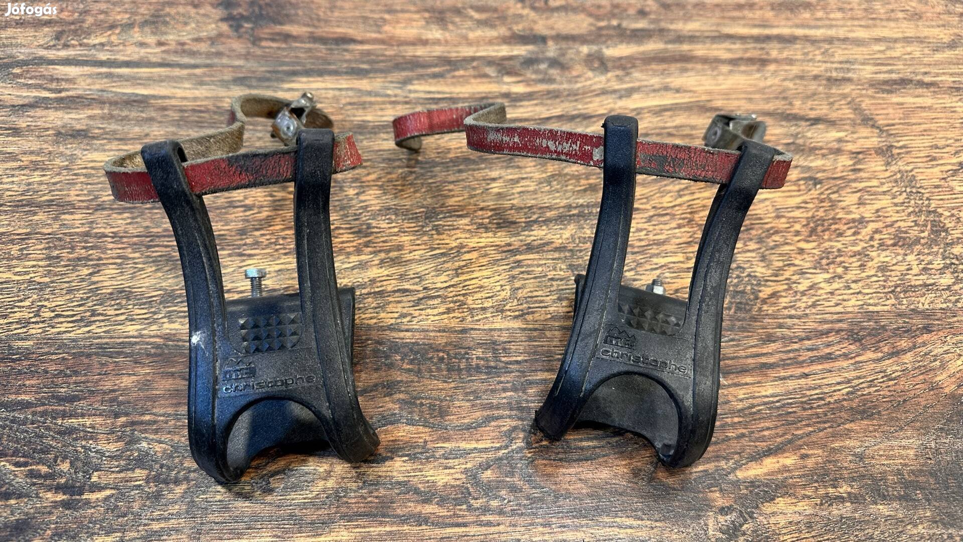 Műanyag pedál kosár és szíj Retro mtb-hez