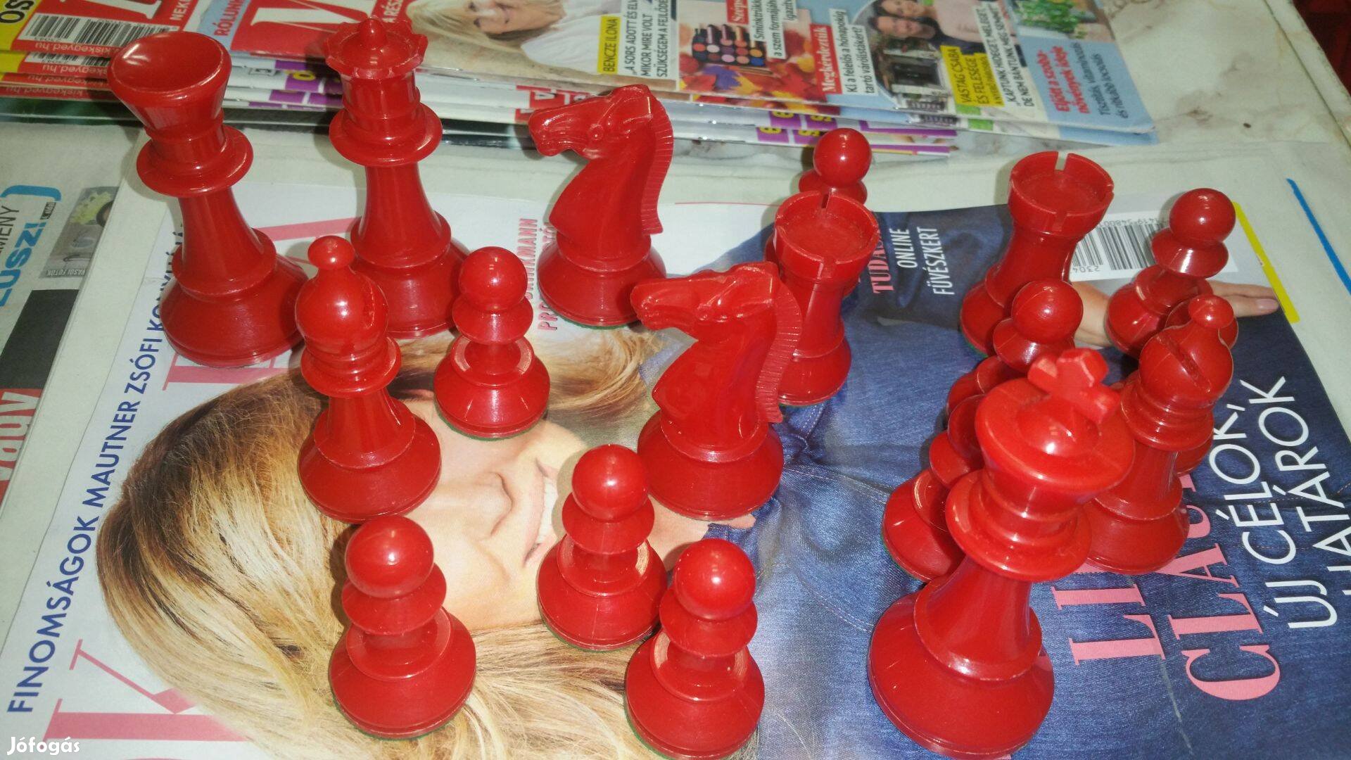 Műanyag sakk készlet