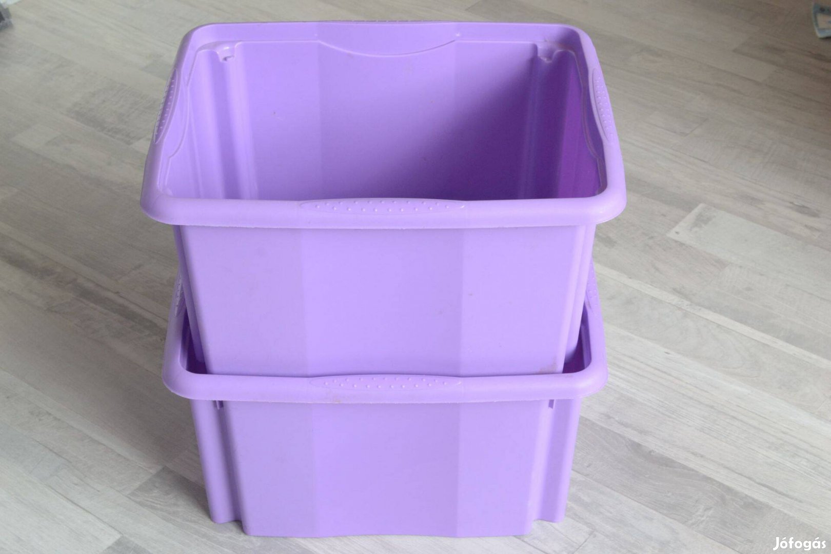 Műanyag tároló doboz 24 literes OKT Stack&Go box