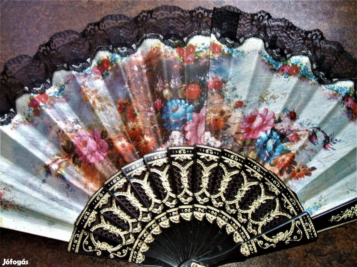 Műanyag vászon legyező