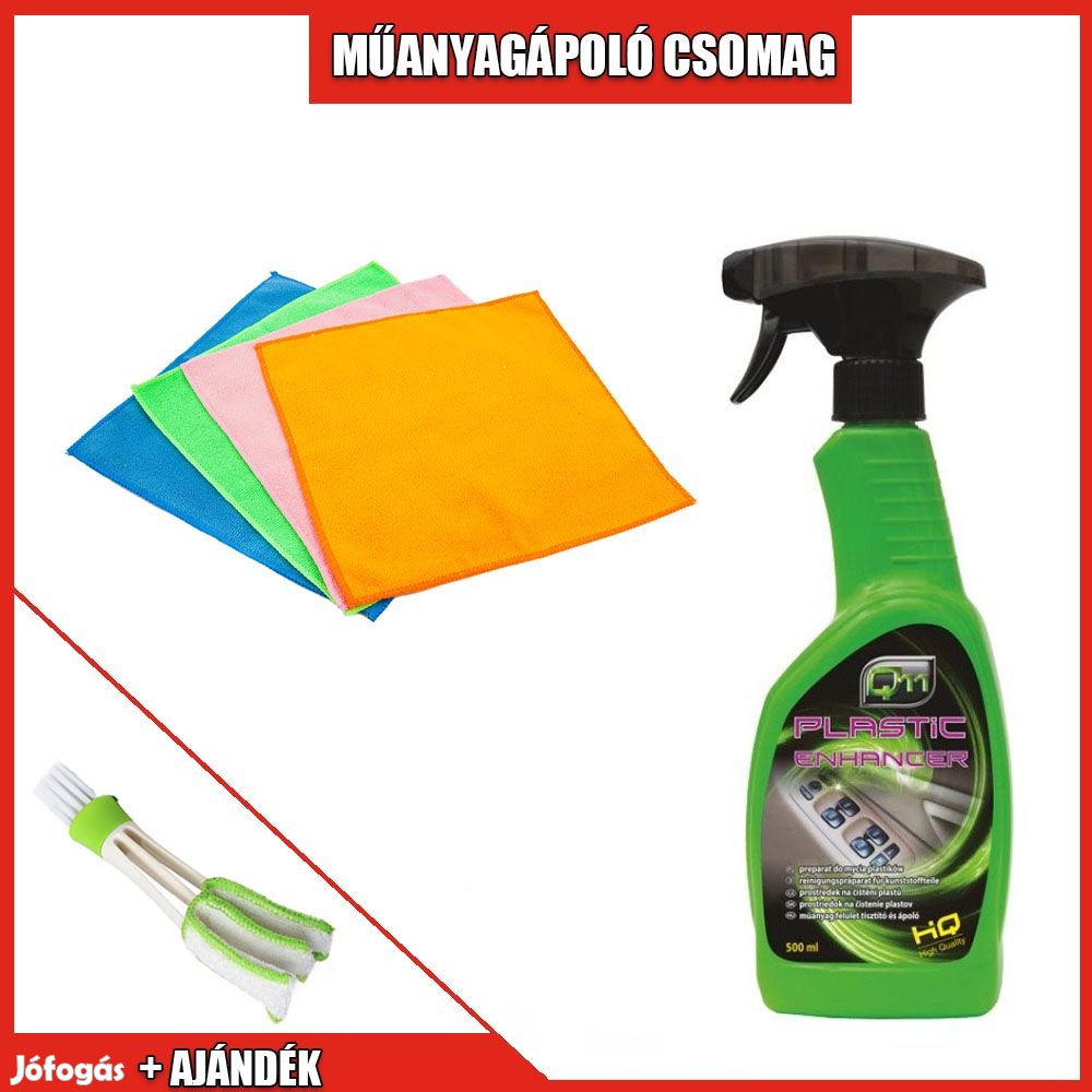 Műanyagápoló csomag