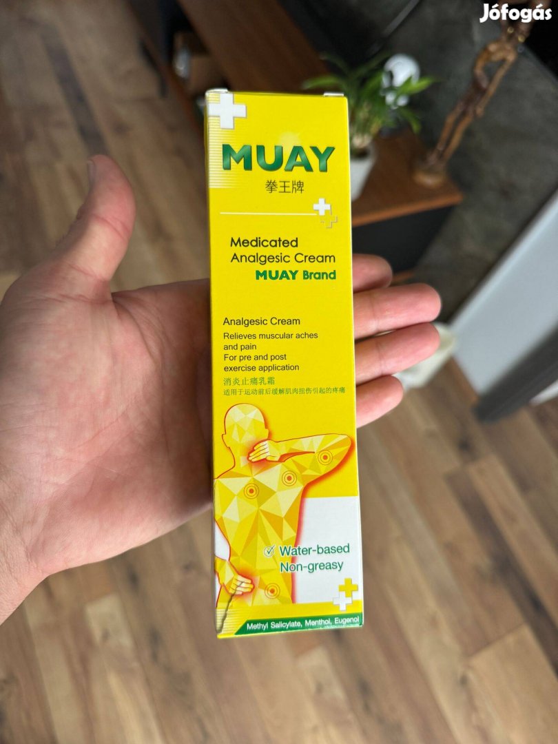 Muay Cream 100g - Muay krém - bemelegítő krém sportolóknak Thaiföldről