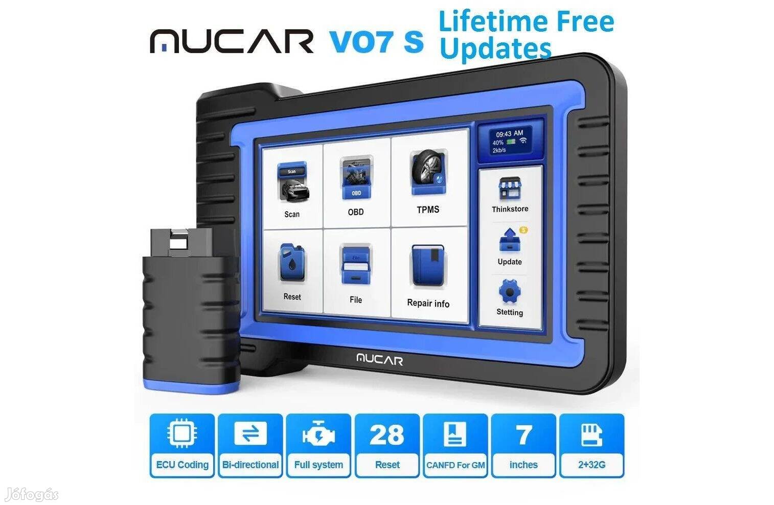 Mucar dignosztika Autocom Delphi helyett