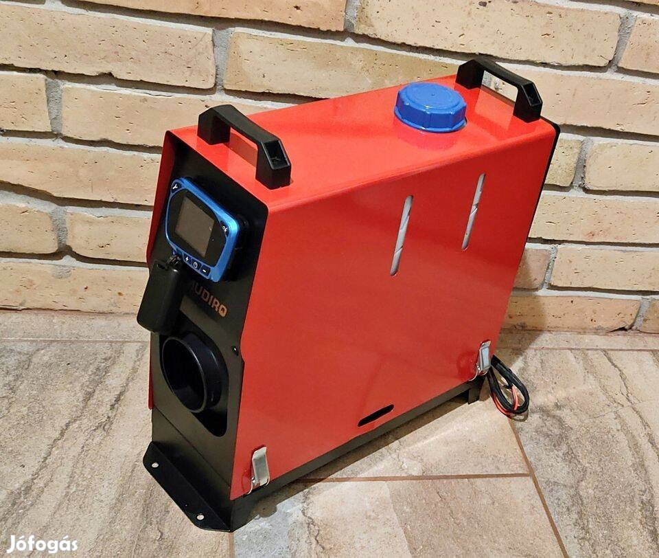 Mudiro Diesel levegős termosztátos állófűtés 8kw, 12V, Távirányitós