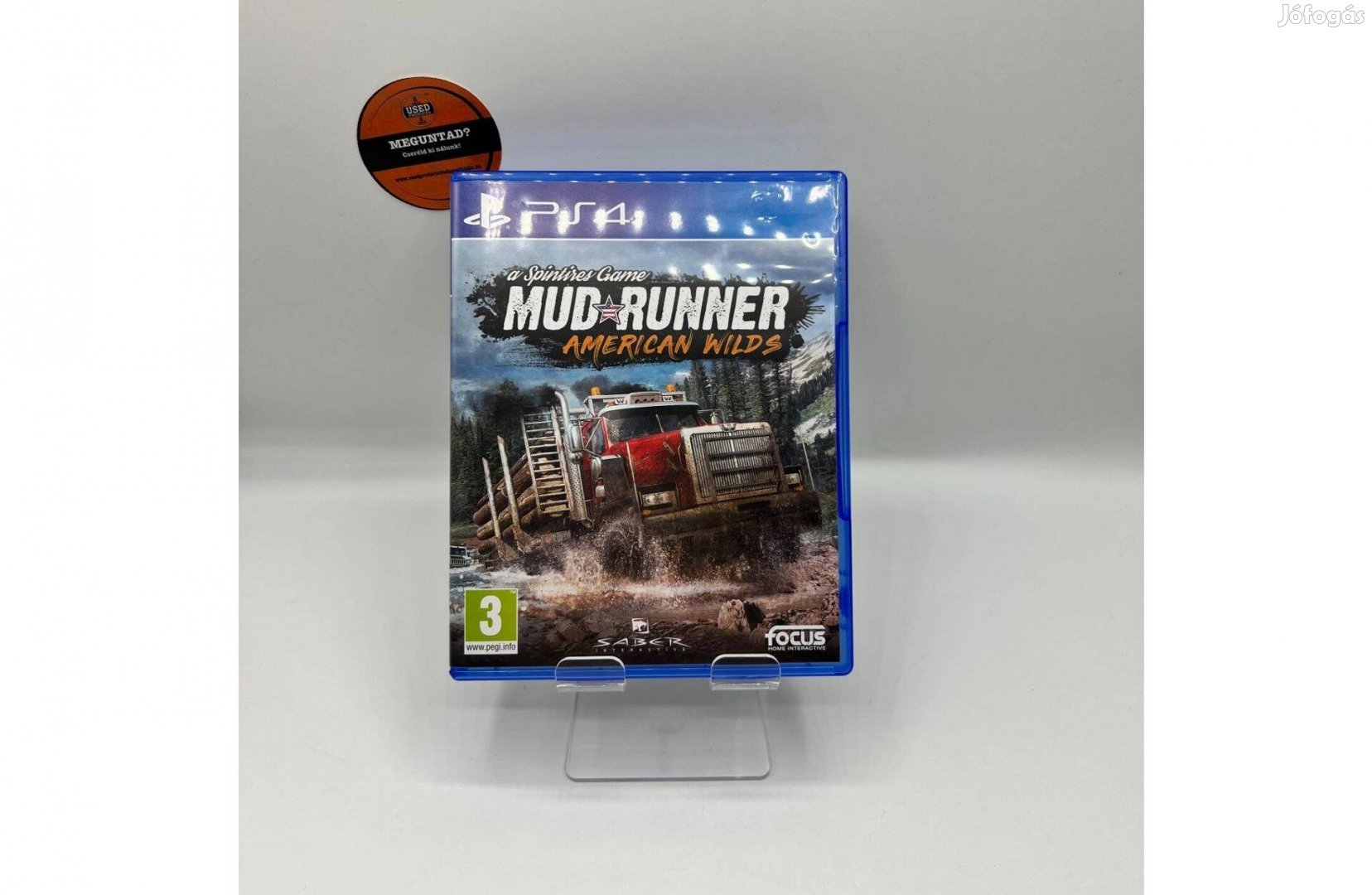 Mudrunner American Wilds - PS4 játék, használt