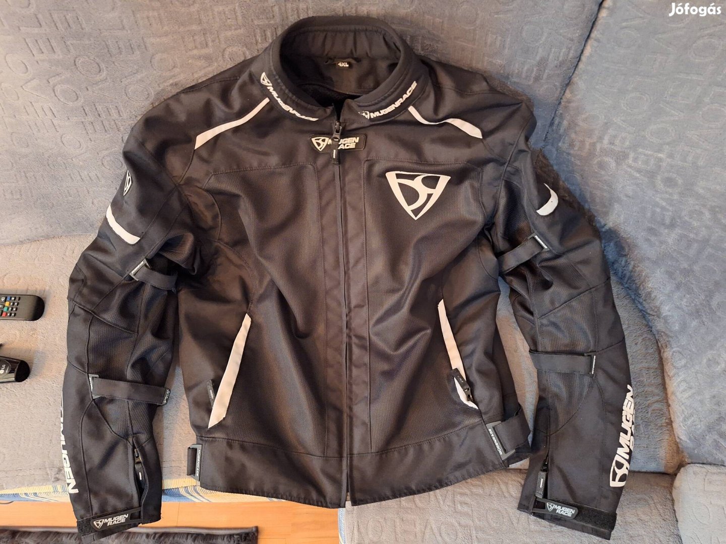 Mugen Race motoros textil kabát 4 XL