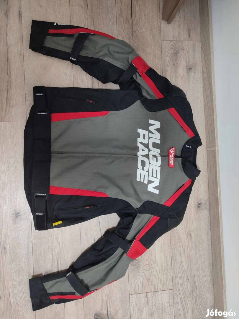 Mugen Race motoros textil kabát